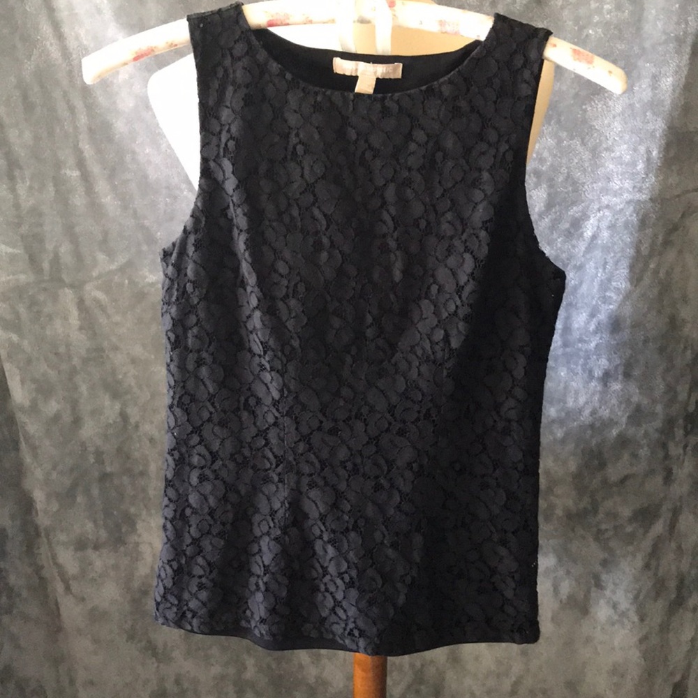 Banana Republic Lace Sleeveless Blouse XS